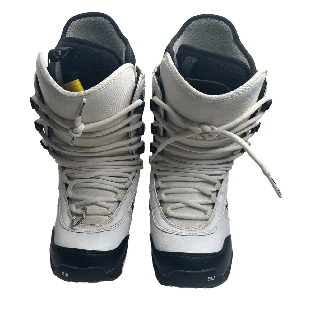 Burton SHAUN WHITE Men's 6 Snowboard Boots White Imprint 3 Y2K Outdoors Winter